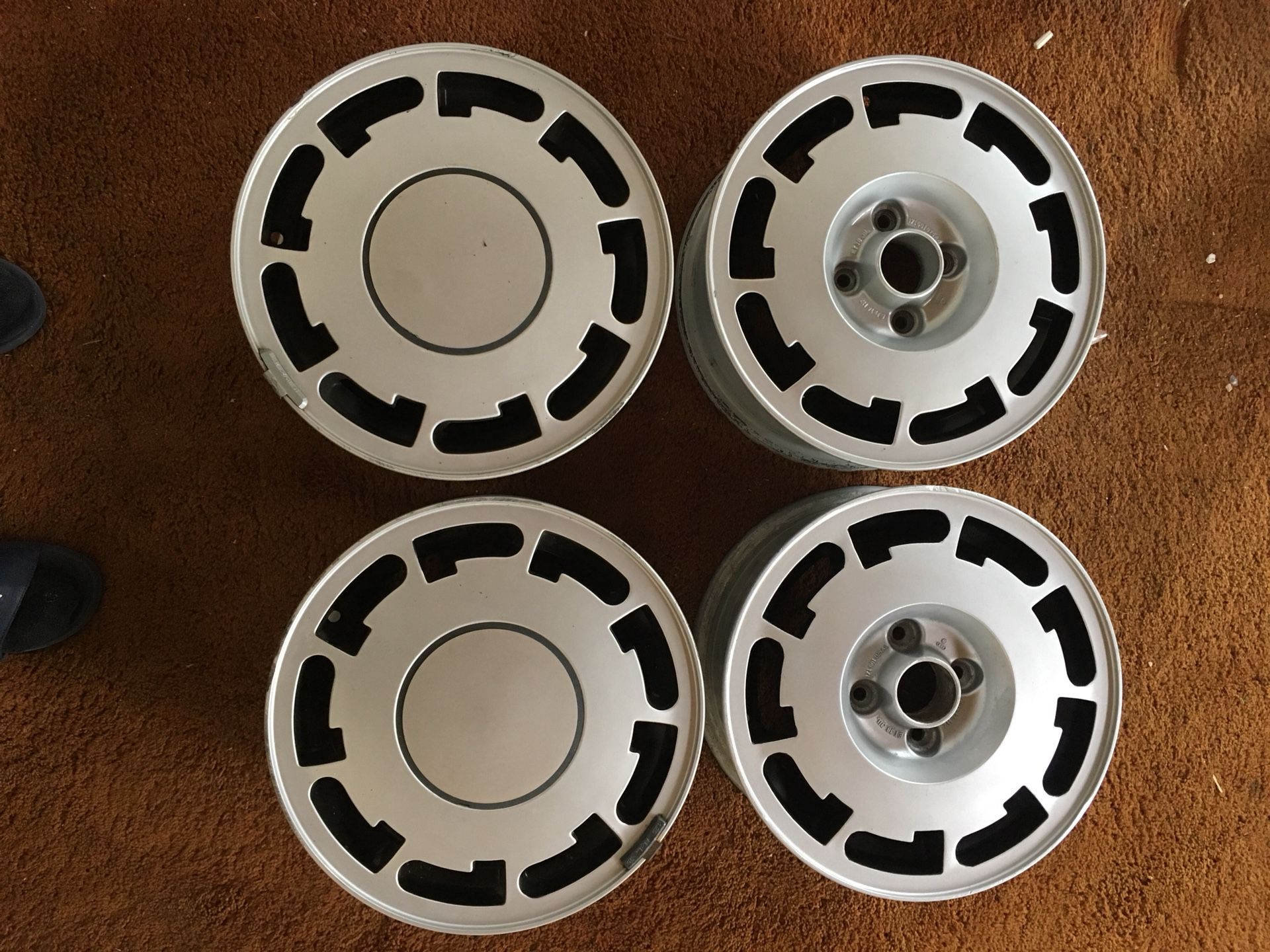 Pirelli P-Slot wheels 14x6 4x100 et38