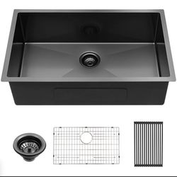 lordear 32” undermount 16 gauge stainless steel kitchen sink
