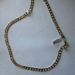 Gold chain and pendant 18k NEW