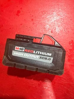 Milwaukee M18 18V Lithium-Ion REDLITHIUM FORGE XC 8.0 Ah Battery Pack