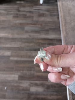 White Gold Diamond Silver