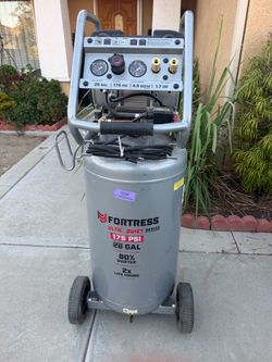 Fortress Ultra Quiet 26 Gal 175 PSI Air Compressor