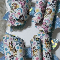Hair Bow Bluey