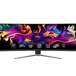 MSI 49" Curved OLED Display, 144Hz 0.03ms, Gaming Monitor