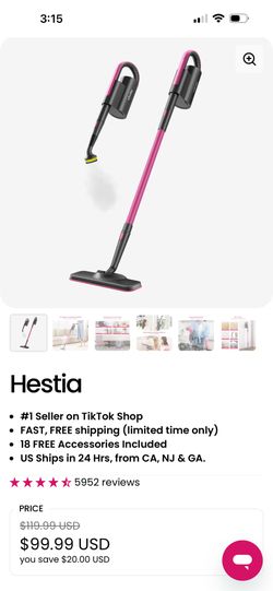 Schenley 7-In- 1. Steam Mop