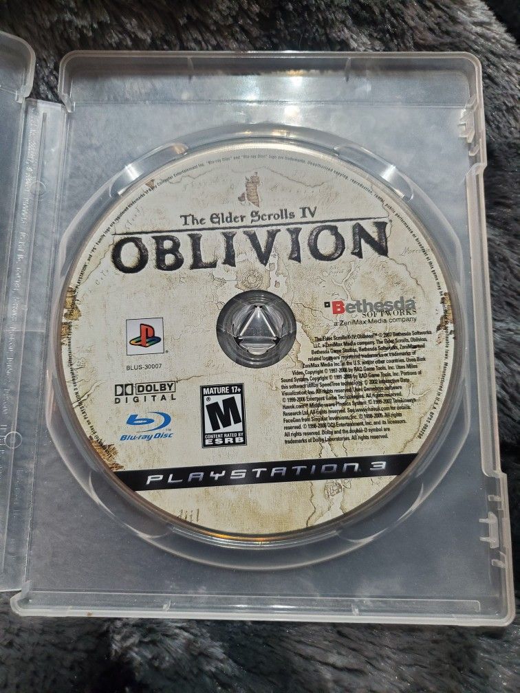 Elder Scrolls IV: Oblivion PS3