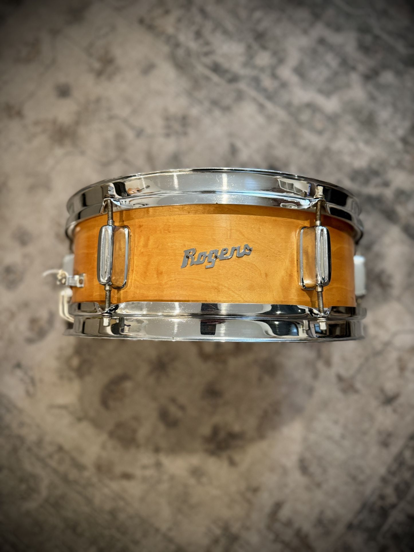 1963 Vintage Rogers Snare Drum RARE CAST LUGS