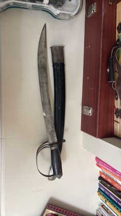 Sword curved vintage