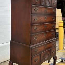 Antique Mahogany 11-Drawer Chest - Must Sell by 4/18