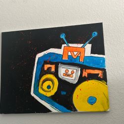 Cool Radio Painting