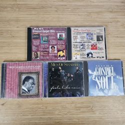 Gospel Church Music CD Bundle Lot Of 5