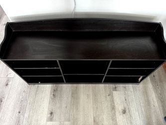 Black Shelving Unit