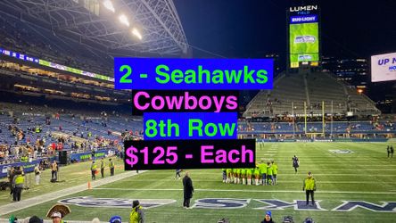 Seahawks Dallas Cowboys Tickets