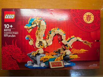 LEGO 80112 Auspicious Dragon The Spring Festival Used Lunar New Year