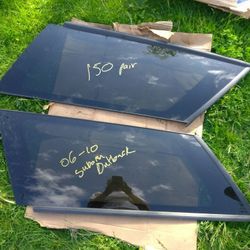 2006 to 2010 Subaru Outback quarter glasses factory tint