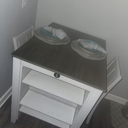 3 piece table And Chair Set 