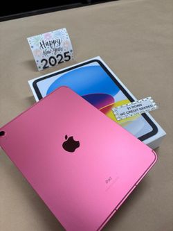 Apple IPad 10th Gen Tablet New - Only $5 Today Pay The Rest Later! 