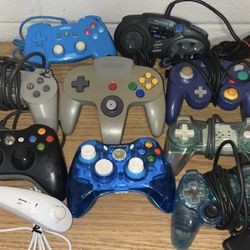 Video Game Controller Lot