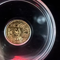  1/200 OZ 24k Gold Egyptian Coin