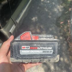Milwaukee M18 6.0 Battery