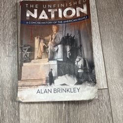 The Unfinished Nation- A Concise History Of The American people 7th Edition