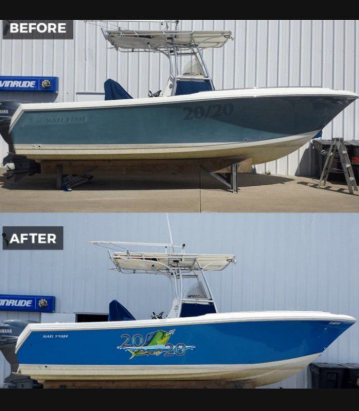 Photo NEW BOAT PAINT AWLGRIP ALL COLORS GELCOAT FIBERGLASS TOP BOTTOM EVERYTHING