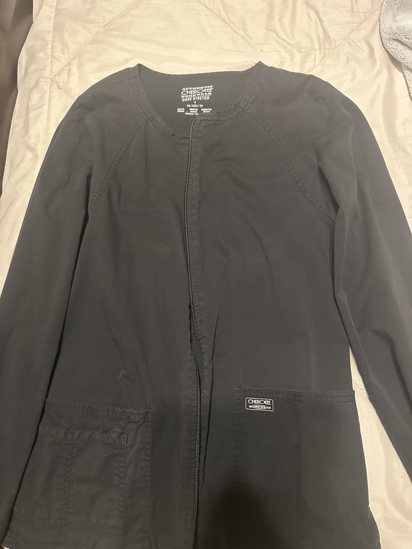 Black Scrub Coat