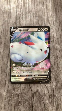 Togekiss V Pokemon card
