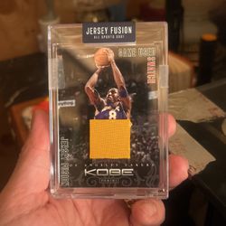 Kobe Game Used Jersey Fusion 