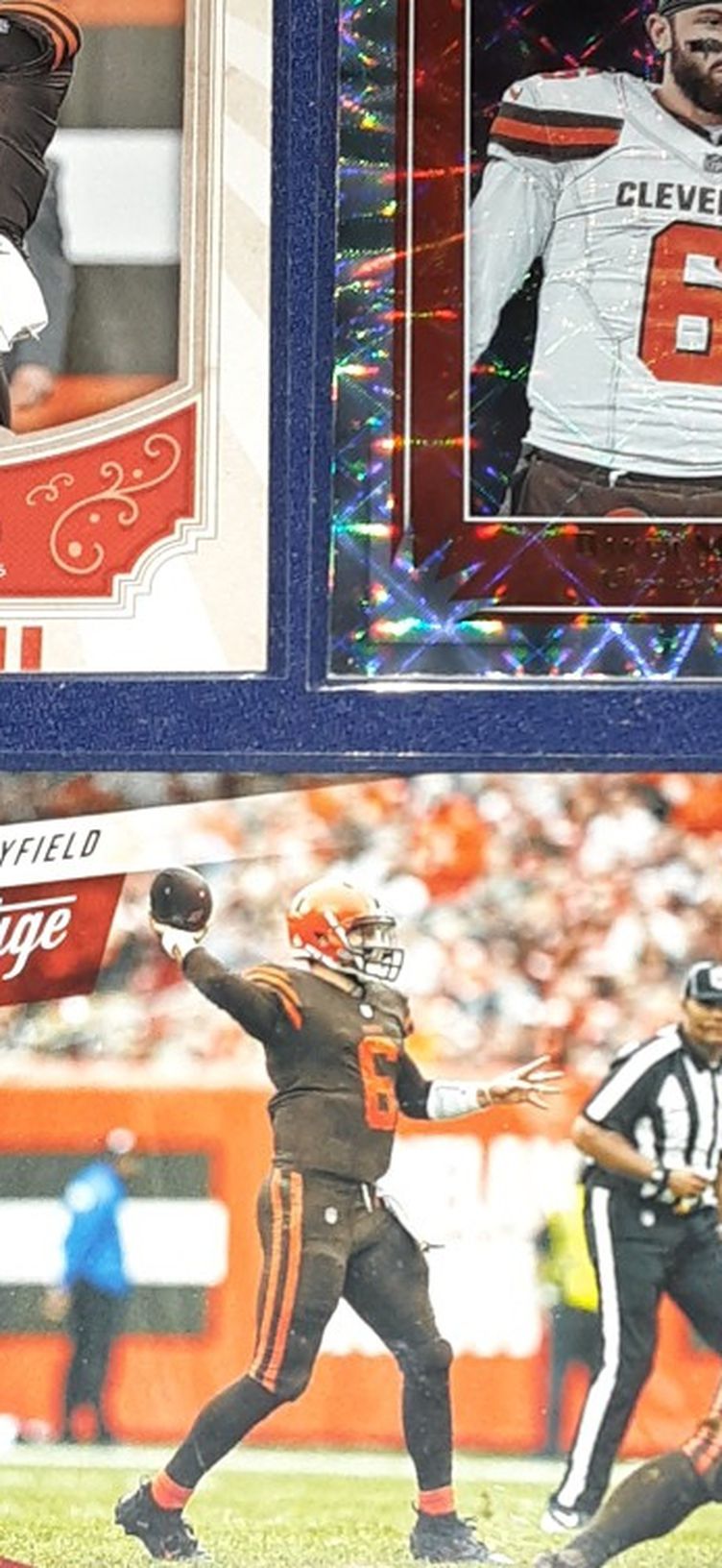 3 Very Nice Baker Mayfield Insert Cards $3 Takes All