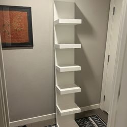 White IKEA Lack wall shelf