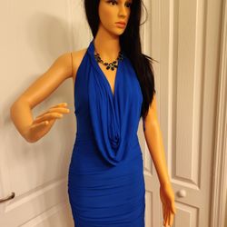STEPS  Royal Blue Party/ Evening Dress. Fits 2-6