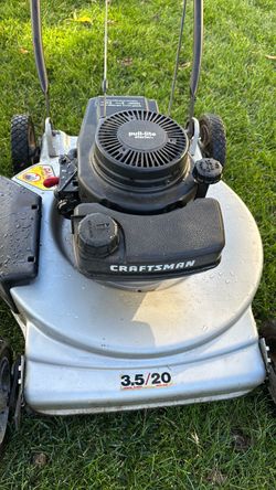 Craftsman push Lownmower 3.5HP.20” inch works