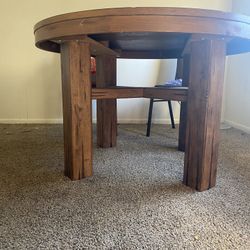 TABLE AND 3 CHAIRS