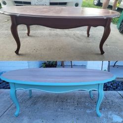 Restored Wood Coffee Table 