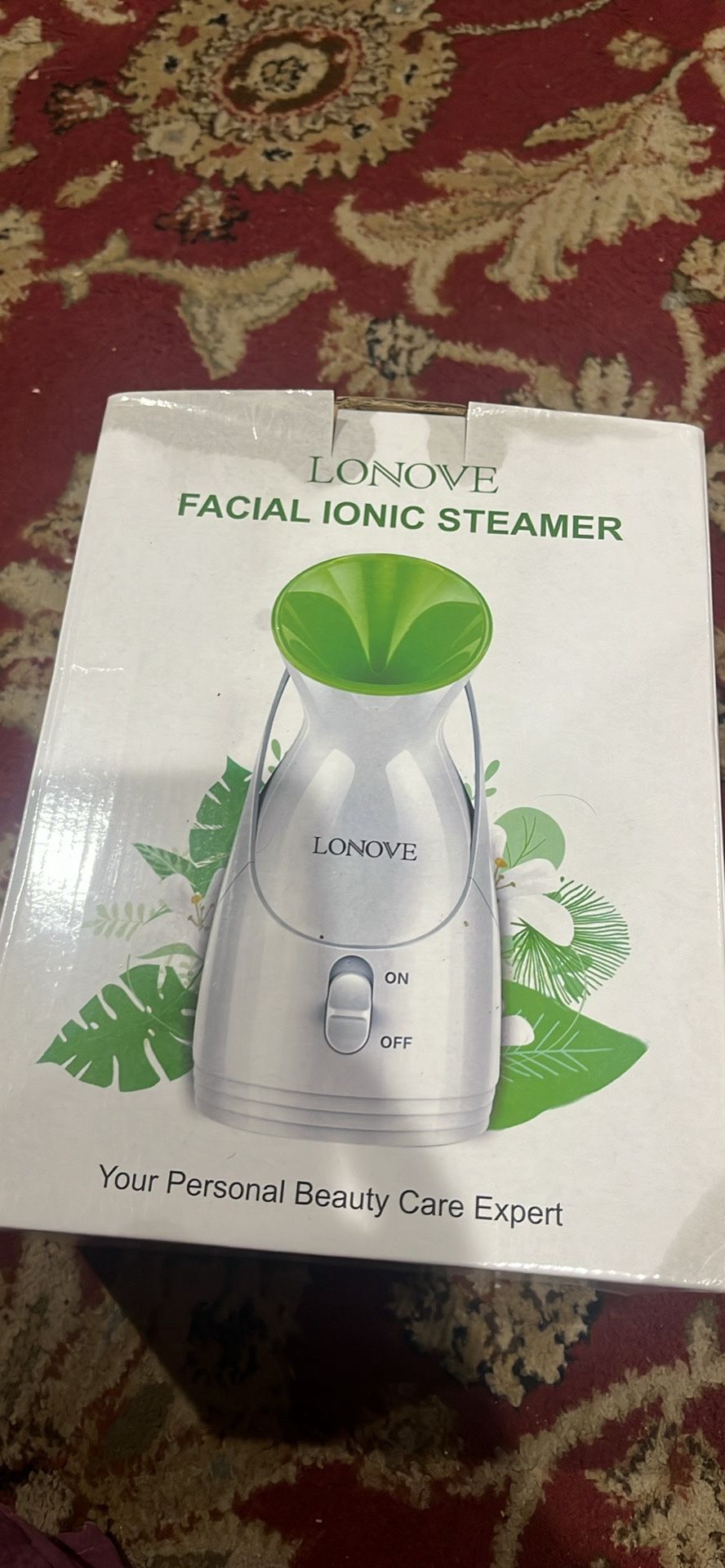 Facial ionic steamer