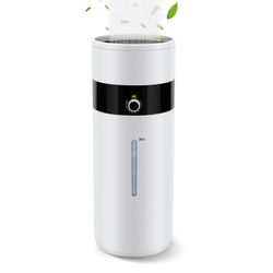Tower Humidifiers for Large Room 1000 sq ft,Hioo 18L 4.76Gal Ultrasonic Topfill Cool Mist Air Humidifier with 360° Nozzle for Baby Plant Yoga Home Off