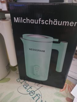 Milk Frother, Electric Milk Frother and Steamer 400W