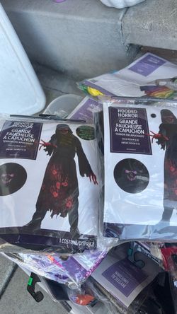 Halloween hooded horror costumes