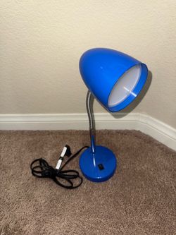 Blue Modern Adjustable Desk Lamp