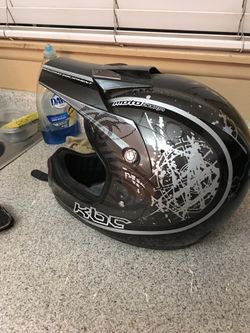 Dirt bike helmet