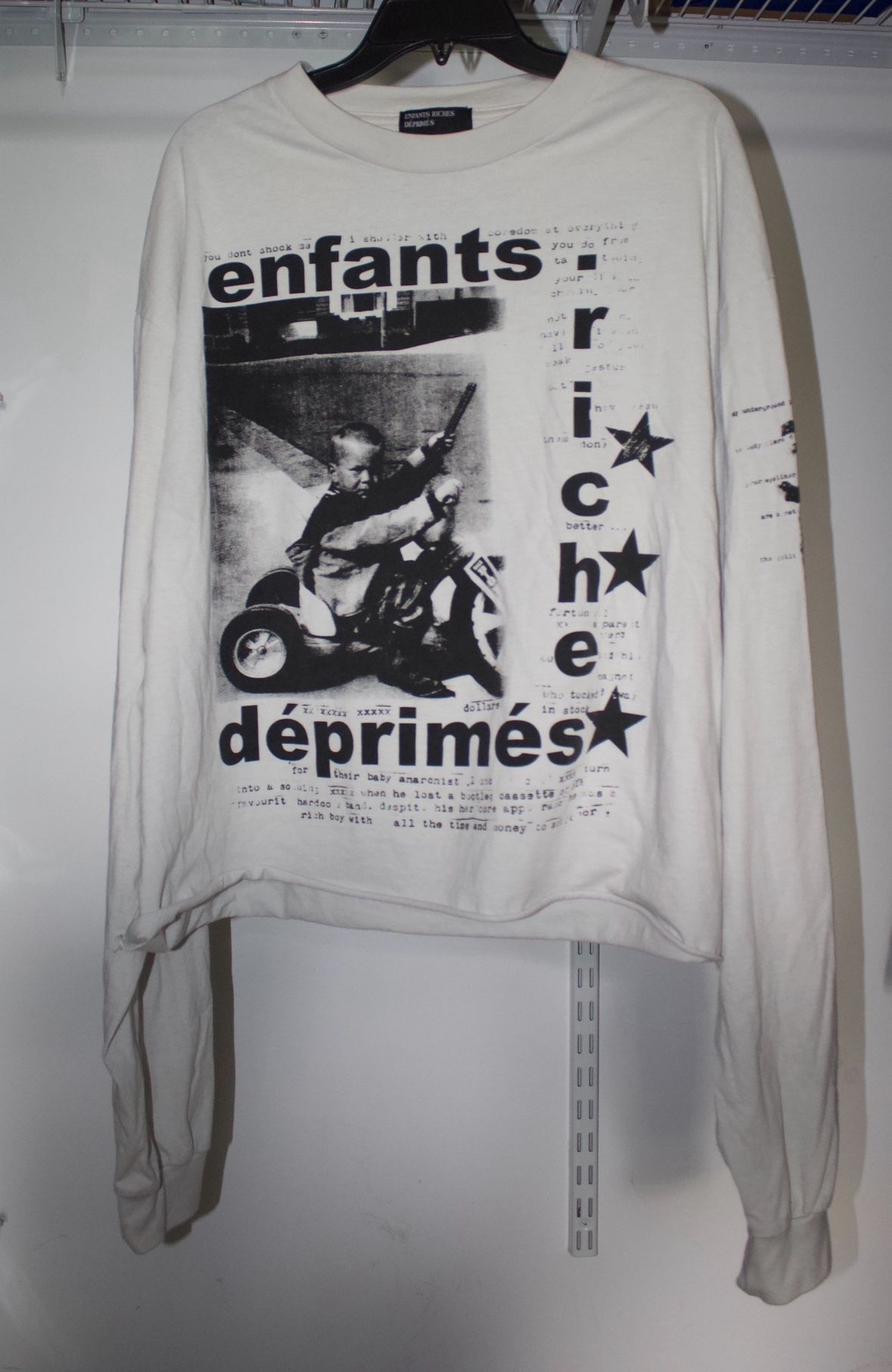 ERD “Enfants Riches Deprimes” ‘my Underground Tricycle’ Longsleeve