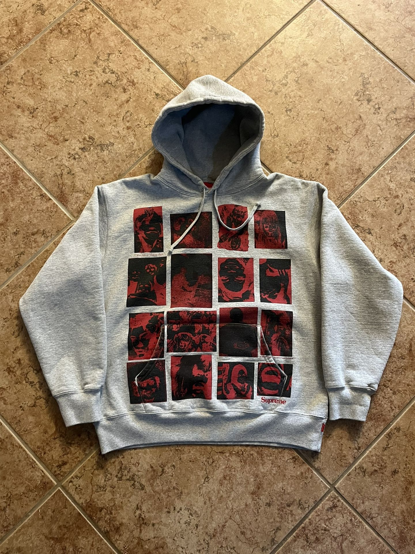 Supreme Collage Grid hoodie