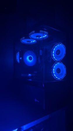 NINGMEI Gaming PC Computer AMD Ryzen 7 5700G 8 core 3.8GHz(up to 4.6GHz) 16GB