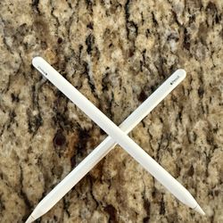 Two Second Generation Apple Pencils