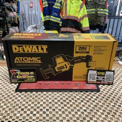 DEWALT ATOMIC 20V MAX Cordless Brushless Compact Reciprocating Saw (Tool Only