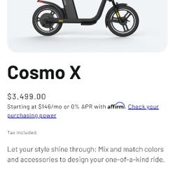 Cosmo X Scooter 