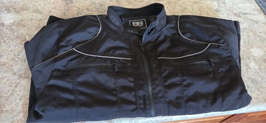 BB Black Textile Motorcycle Jacket