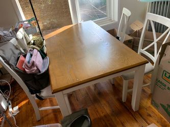 Wayfair Table with Four Chairs