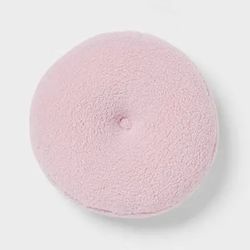 Mommy Nursery Pillow … Round Boucle Kids' Decorative Pillow 16" - Pillowfort NEW  (6) Available